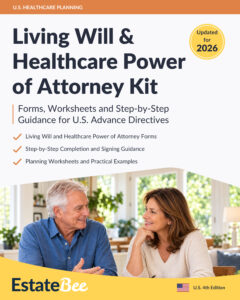 Living Will & Healthcare Power of Attorney Kit — 2026 Fourth Edition cover