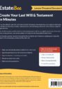 Last Will & Testament Kit — Canada, Third Edition (2026), back cover